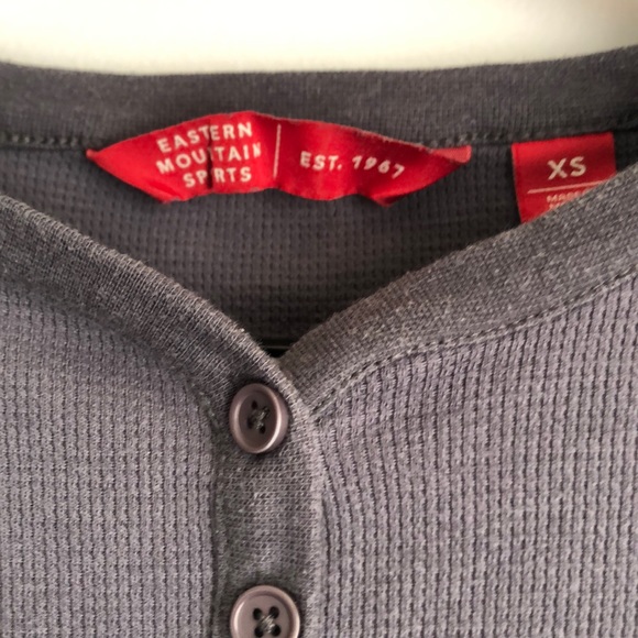 🛍 DONATED Eastern Mountain Sports (NWOT) | Lakeside Waffle Long Henley - Picture 3 of 7
